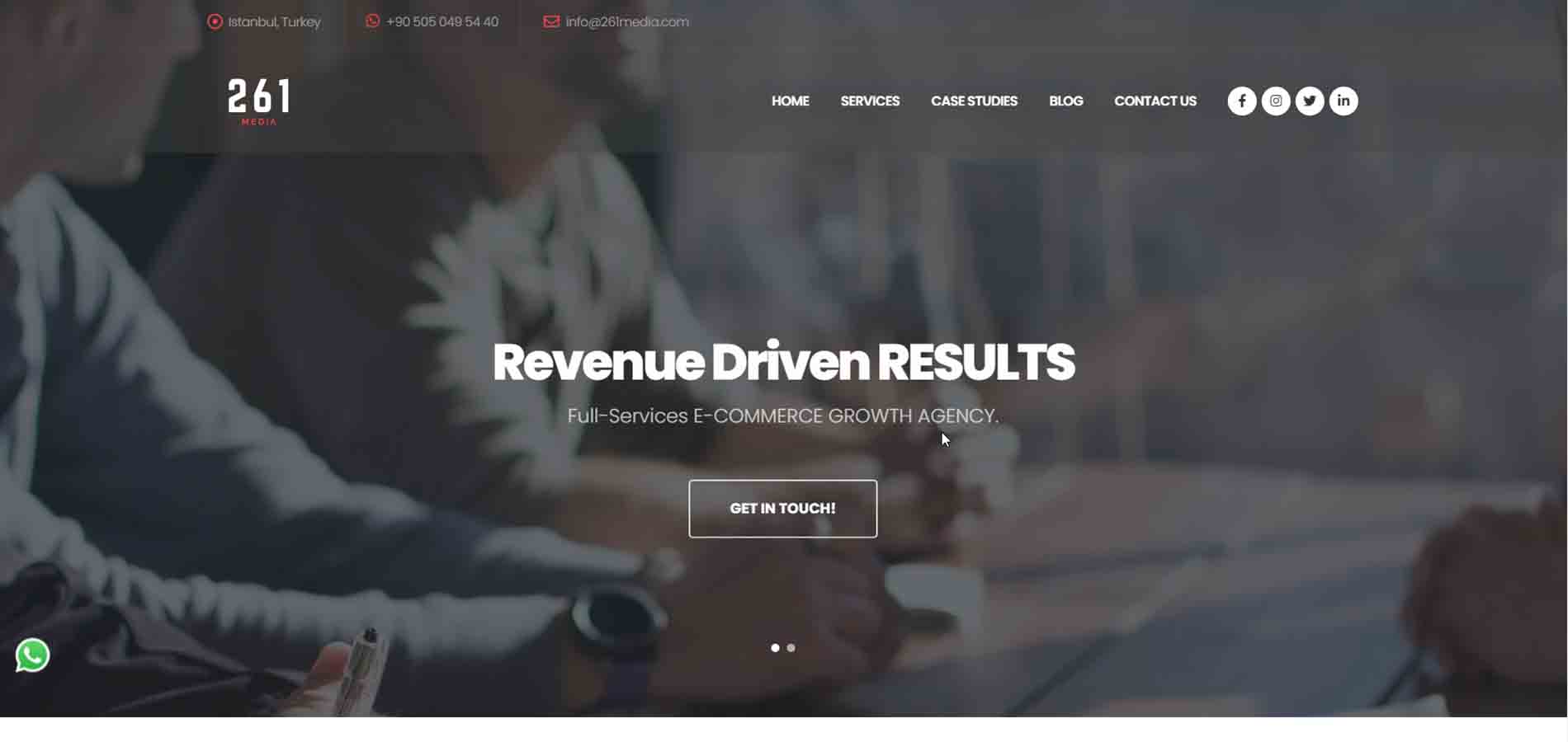 261 Media Website